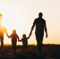 Happy family silhouette on the sunset - Благовещенский районный информационный центр